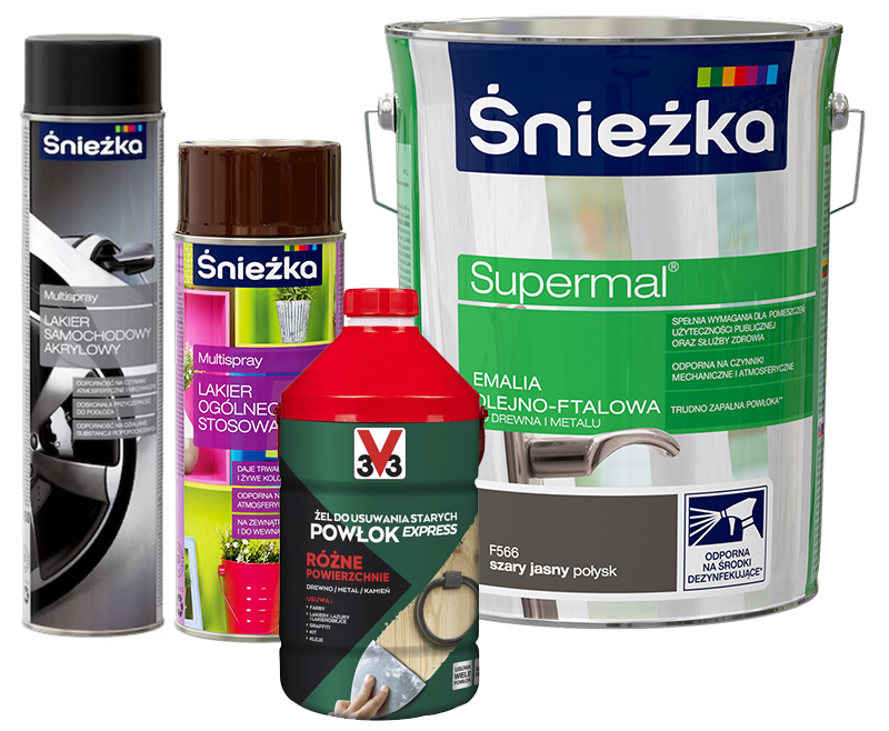 Farby w sprayu, do metalu Chemix Siedlce