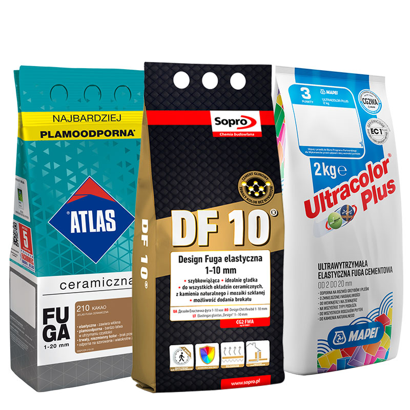 Chemia budowlana, fugi SOPRO, MAPEI, ATLAS CHEMIX Siedlce