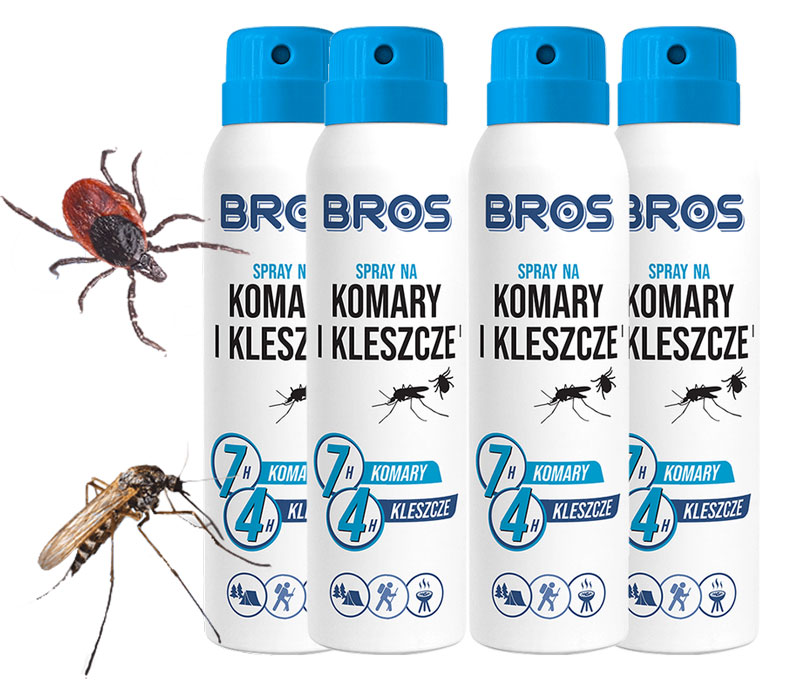Komary i kleszcze BROS w Chemix Siedlce
